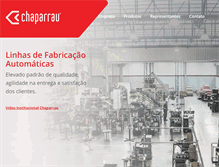 Tablet Screenshot of chaparrau.com